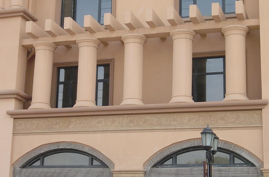 永宏grc外墻裝飾線條施工工藝分享